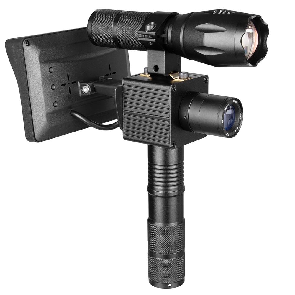 850nm Infrared LEDs IR Night Vision Cameras Outdoor Scope 0130 Waterproof 4.3 Inch LED Wildlife Trap Cameras