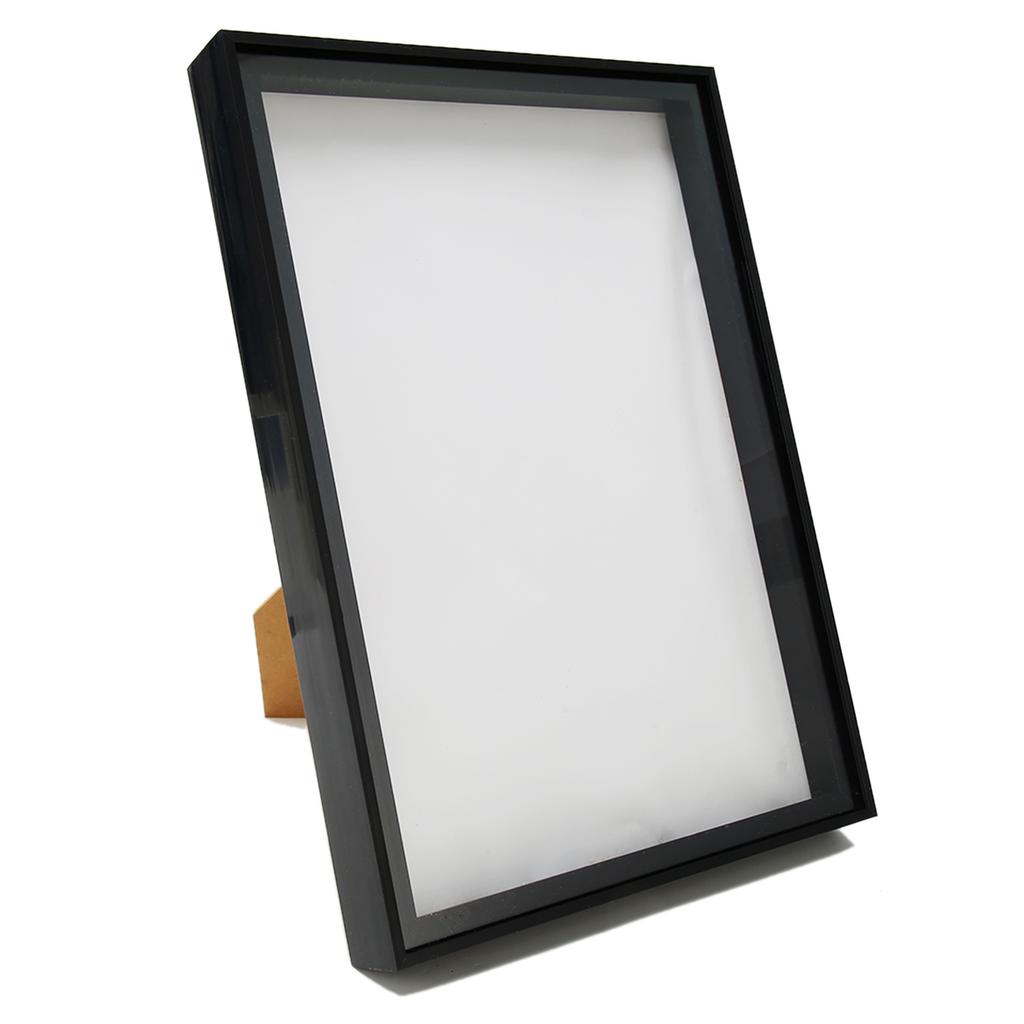 Picture Frame with Bracket Easy To Disassemble Plastic Decorative Photo Frame for Dried Flowers