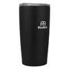 RicoRich Stainless Steel Tumbler with Vacuum Double Black Lid, Insulated, Wall, 540ml, (RRWB08-BK)