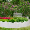 20 pezzi Bordure da Giardino in Plastica - Kit Bordure Decorative Facile da Montare, per Prato Fai da Te, Aiuole, Cortili, Vialetti - Deco Giardino Esterno