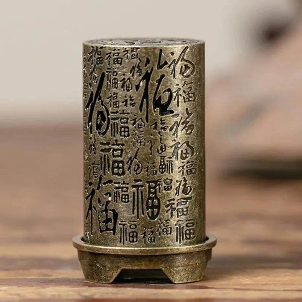 New Antique Style Incense Burner Air Purification Gifts Wishing Aladdin Lamp Metal Home Fragrance Home Decor