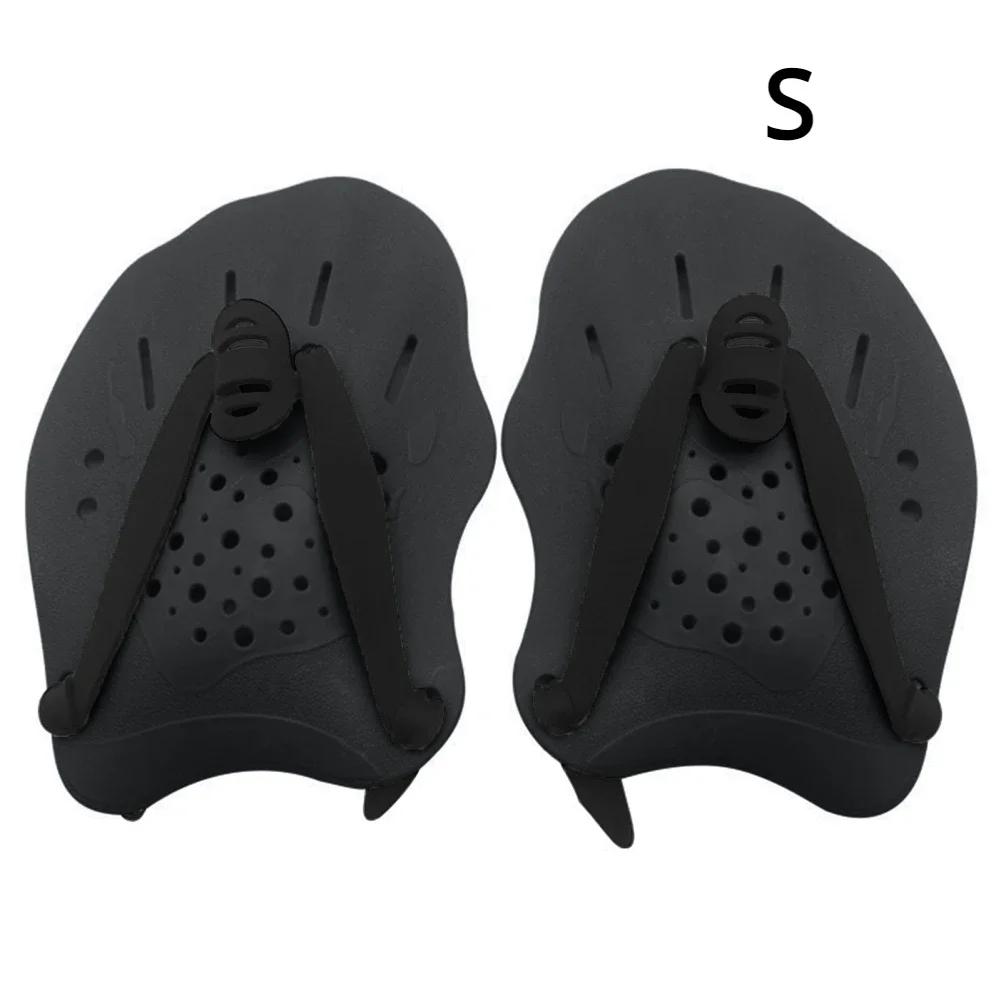 

Новые лопатки для плавания с регулируемым ремешком, корректирующие ласты для рук, ласты с перепонками для ладоней и пальцев, перчатки с веслом для женщин и мужчин