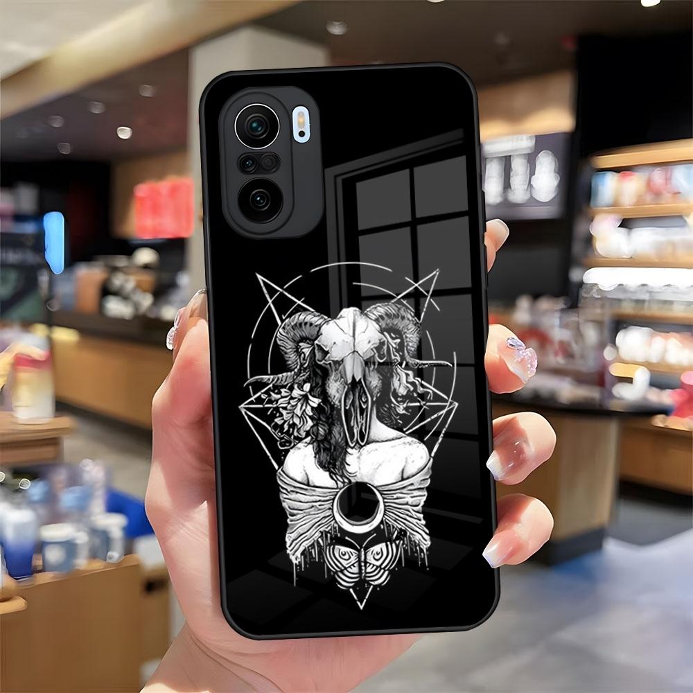 Devil Satan Phone Case For Redmi 13 12 13c 12c Note 13 Pro Plus 11 12 Pro 10 12s 11s Tempered Glass Cover