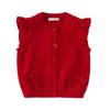 DAVE&BELLA Girls' Autumn Knitted Cotton Vest