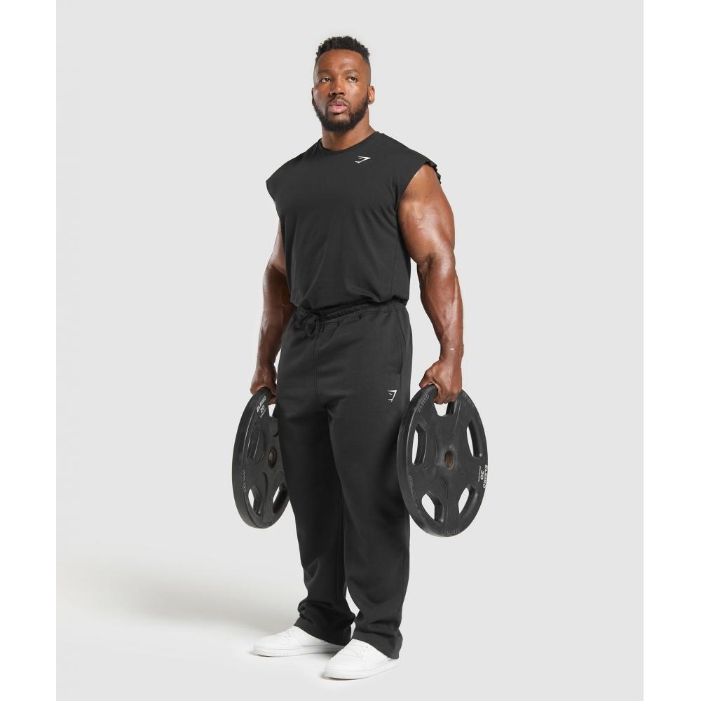 Gymshark Critical Cut Off Tank Black A1a2s Bb2j