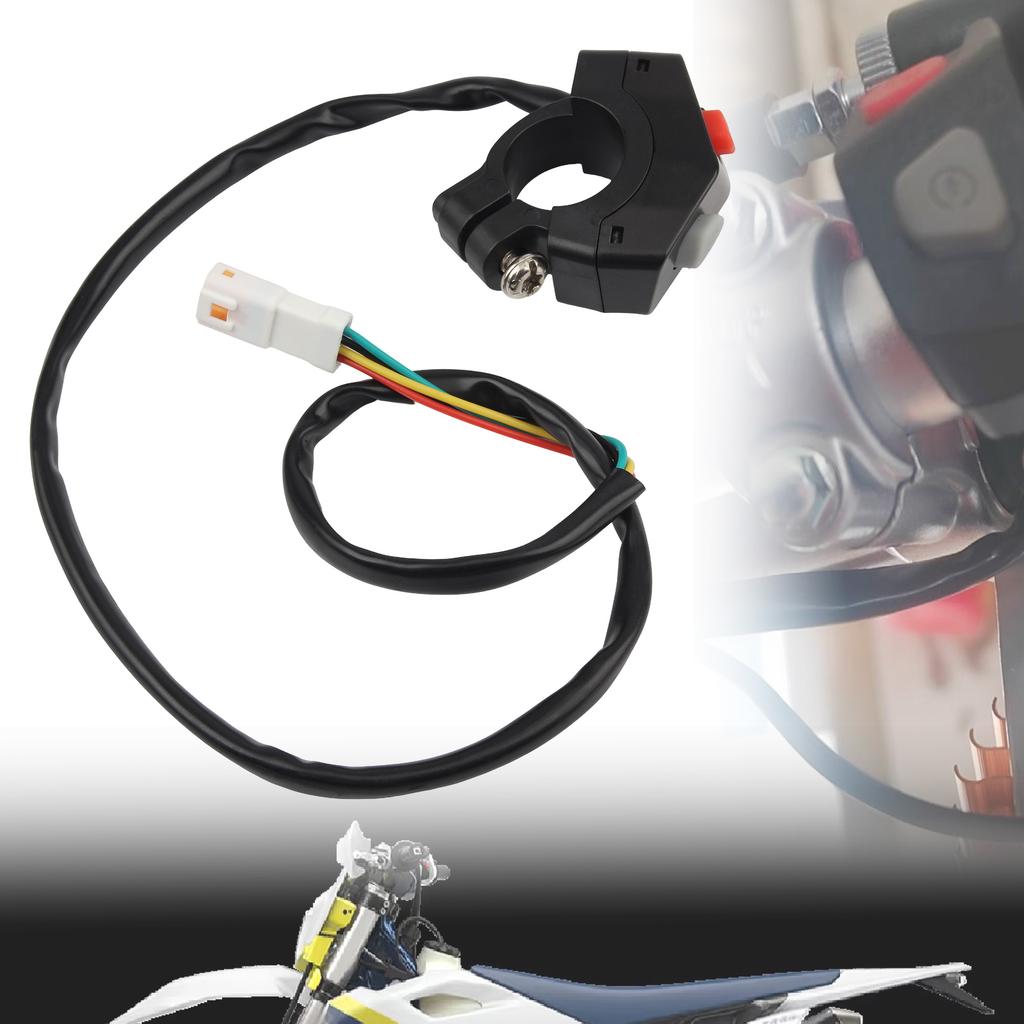 Universal Motorcycle Start Stop Two Function Switch Button For KTM EXC XC XCW EXCF SX SXF 125-500cc Motorbike Accessories