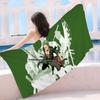 Anime O-ONE P-PIECE ZOROs Big Microfiber Beach Towels Quick Dry Towel Sand Beach Towels Pool Towel for Travel Swim Pool Yoga