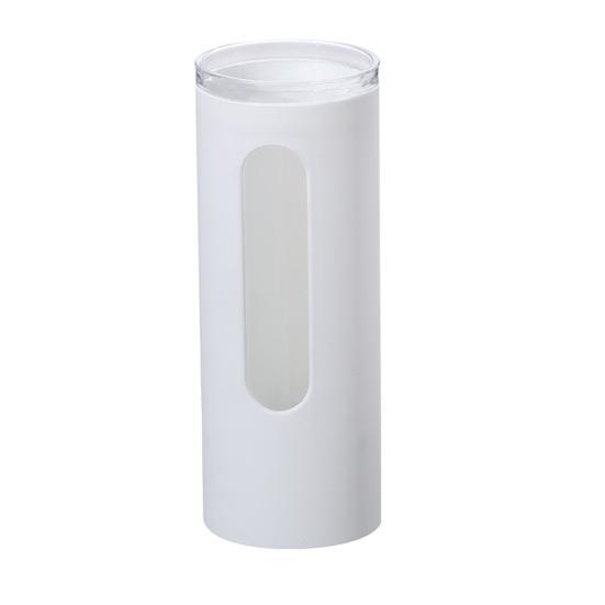 Engangskoppdispenser Plassbesparende Stor kapasitet Hygienisk Glatt overflate Papirkkoppholder for Kjøleskap