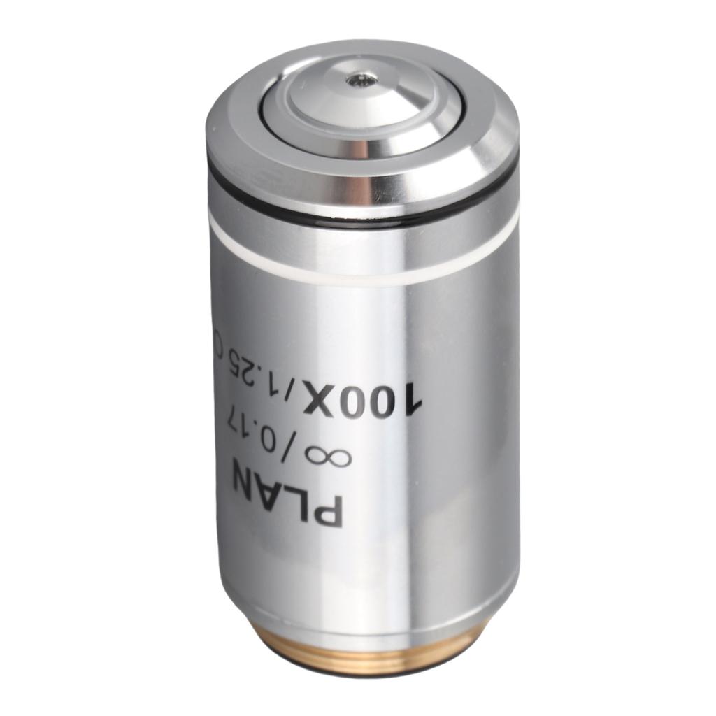 Infinite Objective Lens 100X 20.2mm Microscope Objective Lens Accessory