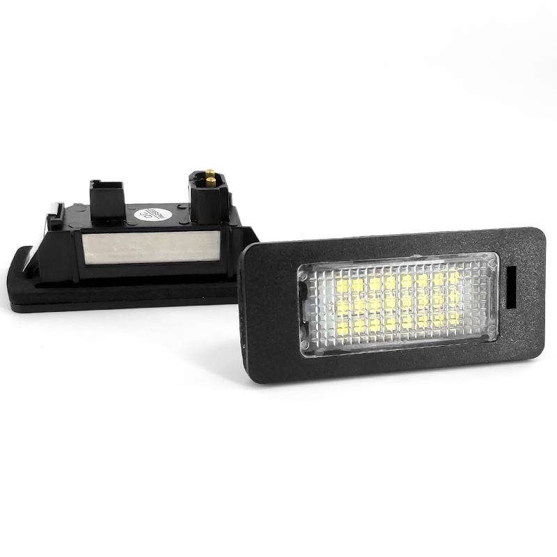 2pcs Led Car License Light Rear Lights Number Plate Lamp For E90 M3 E92 E70 E39 F30 E60 E61 Car LED Number License Plate Light