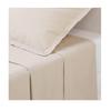 Drap plat - EDEN - Collection Grand Confort - 100% coton percale - 80 fils/cm² - Toucher très doux