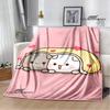 Cute cartoon bear Printed blankets picnic blanket Warm Flannel blankets Soft and comfortable blanket bed linings Birthday Gift