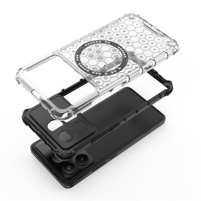 For Poco X6 Pro 5G Case Silicone Shockproof Armor Phone Case For Pocox6pro Poko Little X6pro X 6 Pro 6X Transparent Back Cover