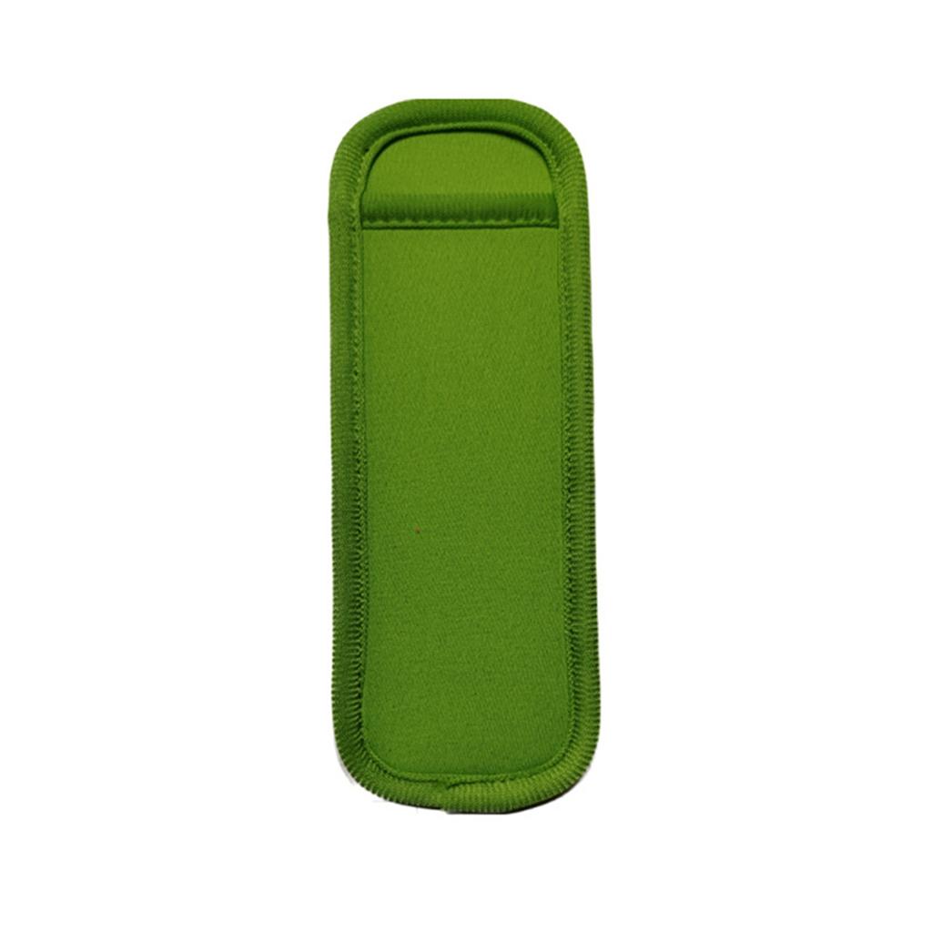 Ice Pops Neoprene Insulator Sleeves, Freezer Popsicle Holder Sleeves, Colorful Ice Sleeves Holder Bag, Reusable Washable Ice Popsicle