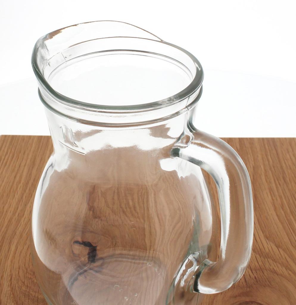 Jarra Blanche para Vinho Jarra de Bistrô x Associé 1.0L Aprox.. 9.3 18.6cm