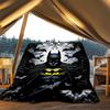 1pc Batman Outdoor Flannel Throw Blanket Soft, Lightweight & Warm for Sofa, Office