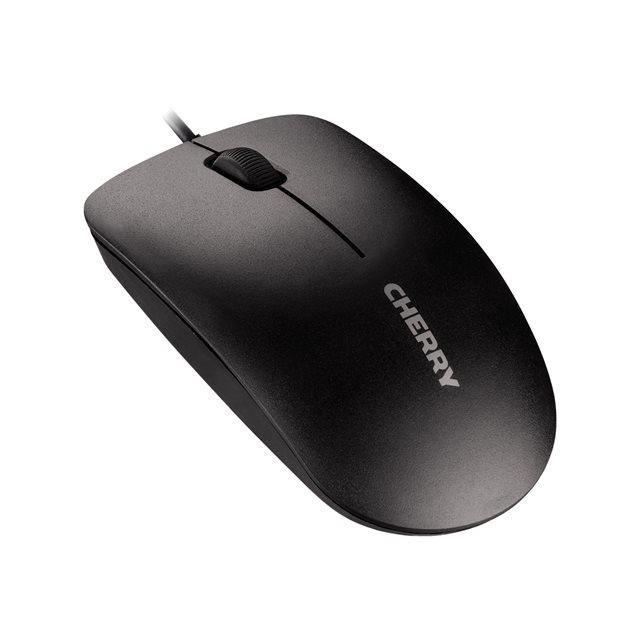 Souris CHERRY MC 1000 - Filaire - Optique - USB - 3 boutons - 1200 dpi - Noir