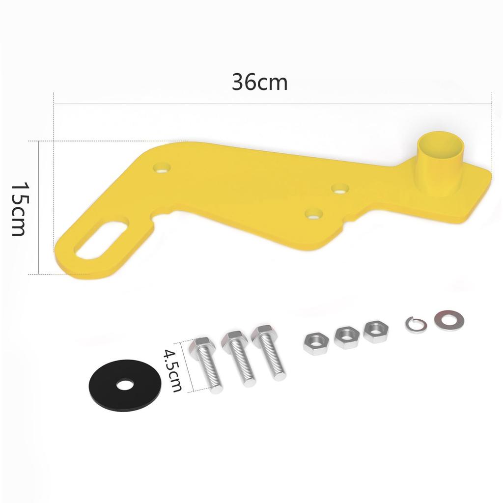 Bruce & Shark Tow Hook for New Jimny JB74 Jimny Sierra JB74 Exterior Parts Front Tow Hook Passenger Side Left Front Trailer Hook Compatible with Genui