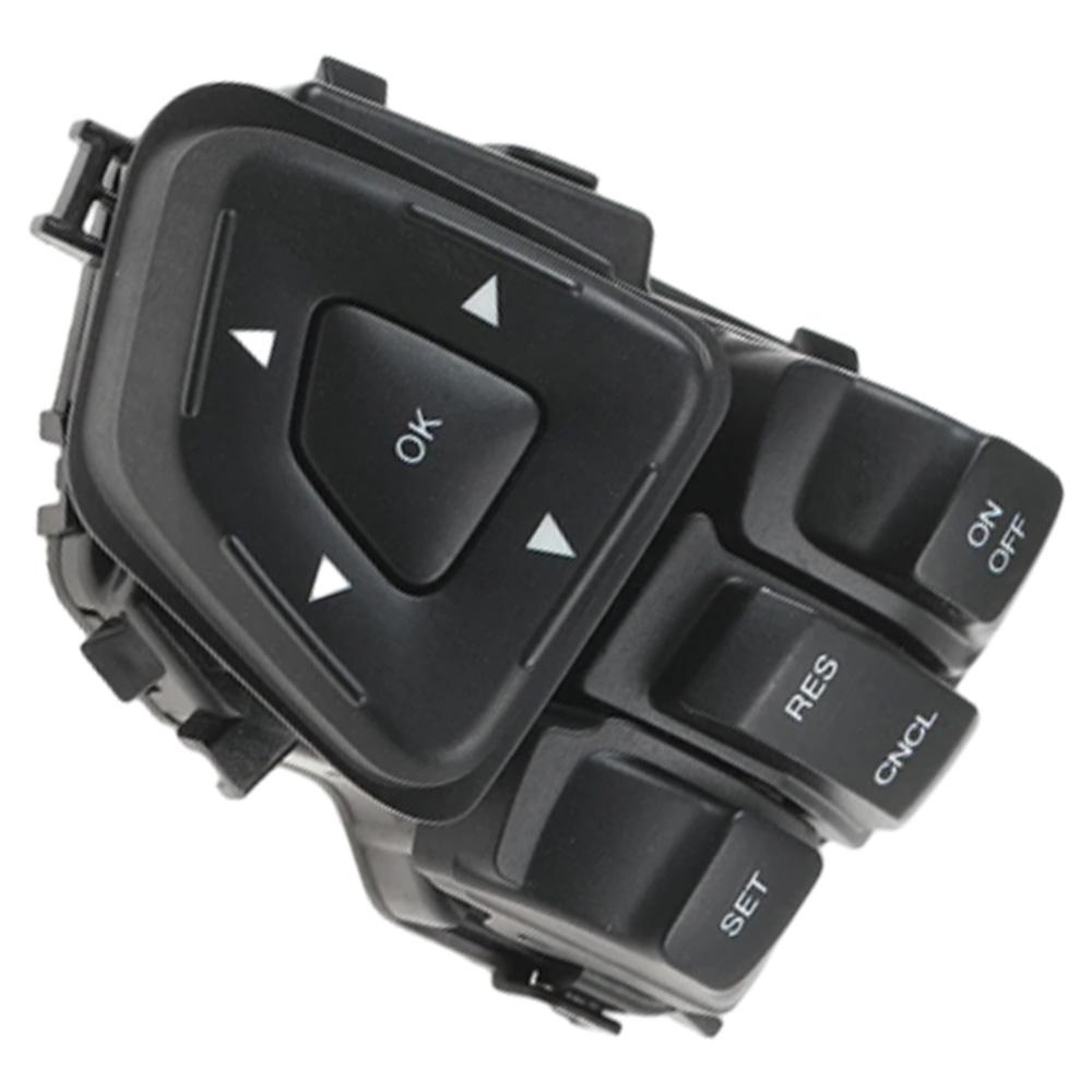 Cruise Control Switch Multifunction Steering Wheel Button Audio Cruise Control for Ford Edge Explorer Flex BT4T9E740AFW Left