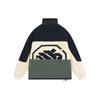 Li Ning Badfive Fleece Lined Sherpa Coat With Temperature Locking Quick Warm Thermal Sportswear Jacket Men's White AFDSA71-3