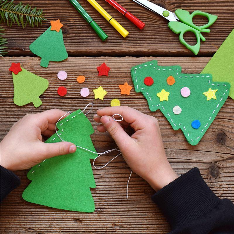 Dobré-40 ks čtverců z plsti DIY řemesla plstěné výrobky různé barvy textilní chlupaté látky pro scrapbooky šití