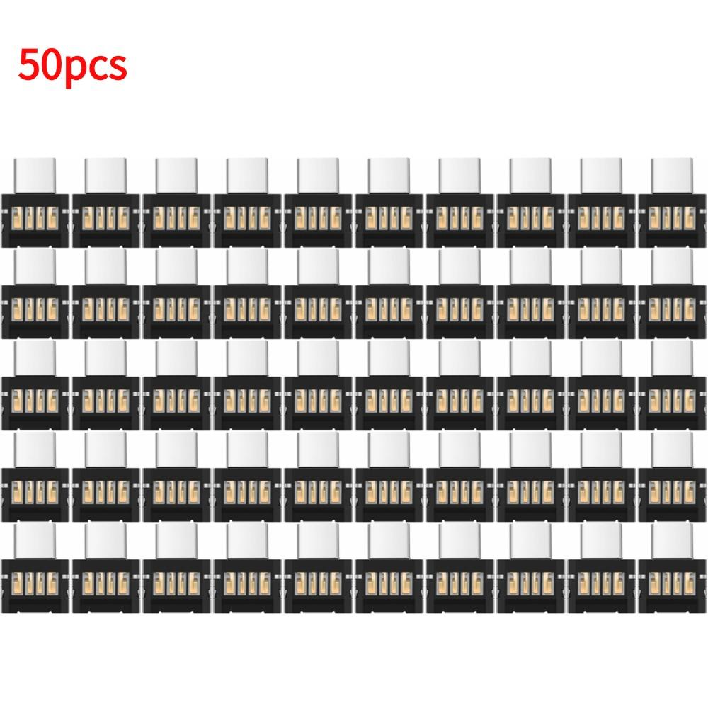 OTG Micro USB Type C Adapter USB-C Male to USB 2.0 Female Data Connector for Macbook Samsung Type C Micro USB OTG Cable Adapter