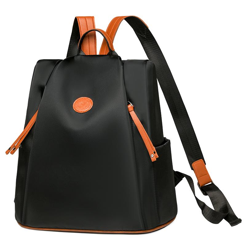 Women's Lightweight Nylon Backpack Travel Small Backpack Crossbody Bag