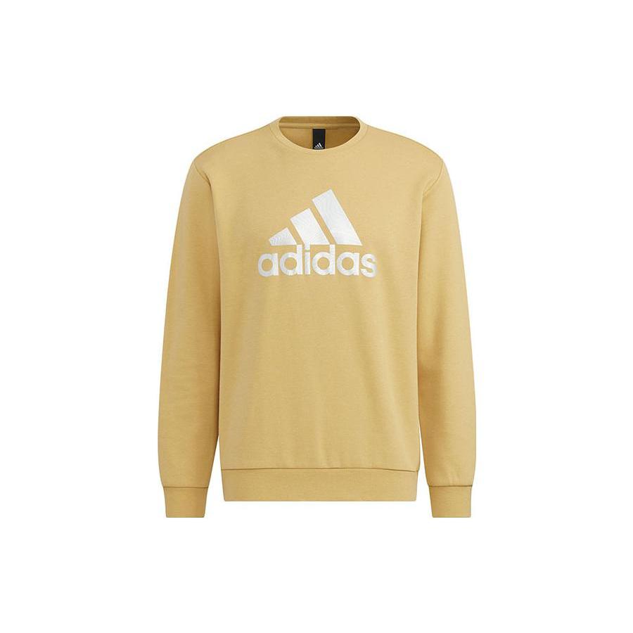 Adidas Sweatshirts Men's Khaki Crew Neck Moderate Regular HM2962
