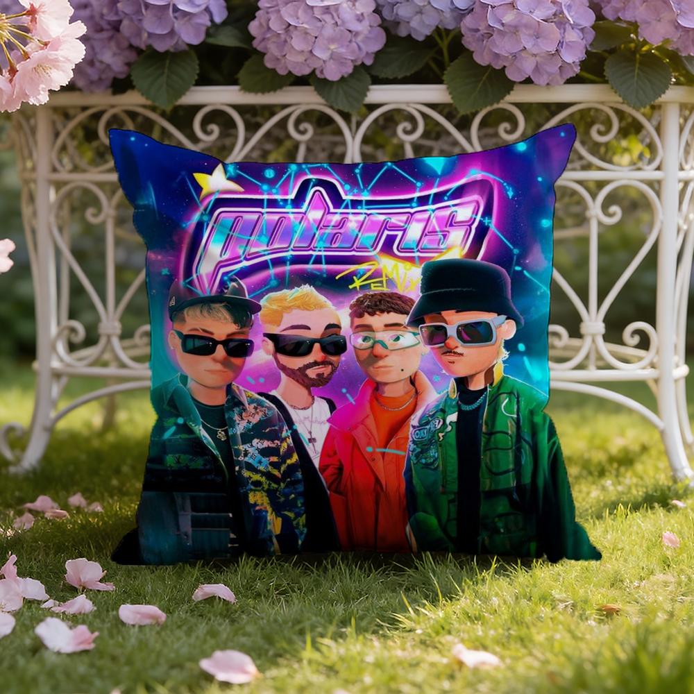 S-Saiko S-Sakura Spanish Cushion Cover Home & Car Dual-Scene Pillow Cover: Reversible for Premium Comfort