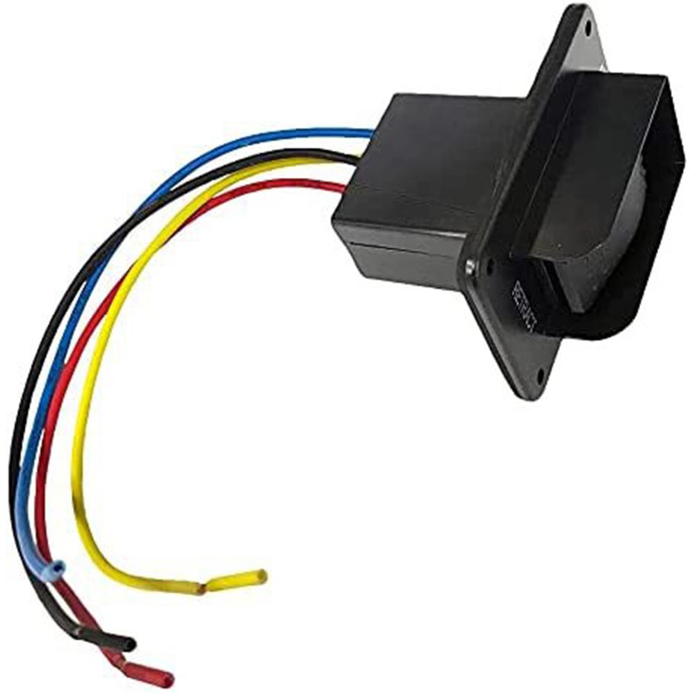 12V Metal RV Electric Stabilizer Jack Switch Compatible with Trailer Comp 387874