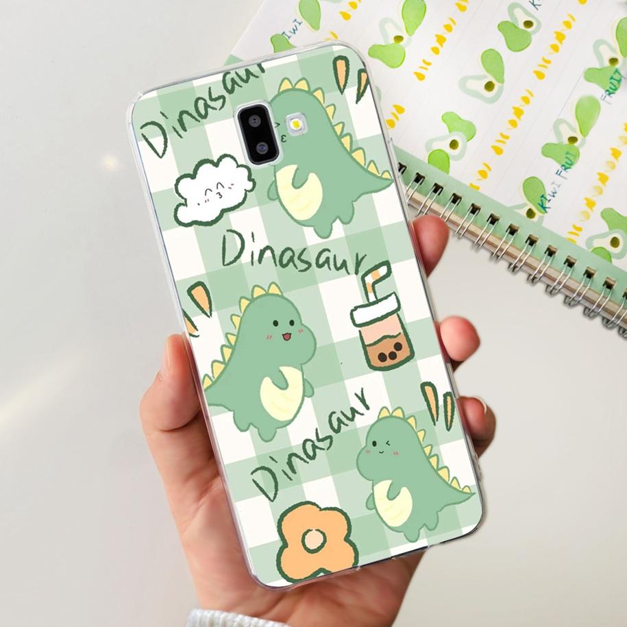 For Samsung J6 Plus Case J6 2018 J600F J610F Cover Luxury Marble Butterfly Clear Soft Cases For Samsung Galaxy J 6 J6+ 2018 Capa
