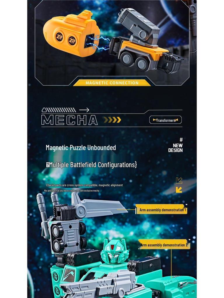 Optimus Prime Magnetic Robot Building Blocks: Educational and Transformable Toy for Kids