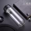 Xinuo Portable Glass Water Bottle with Handle & Tea Infuser