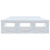 Tente de réception - vidaXL - 3 x 9 m - 8 parois - Résistante aux UV - Pliable et autoportante