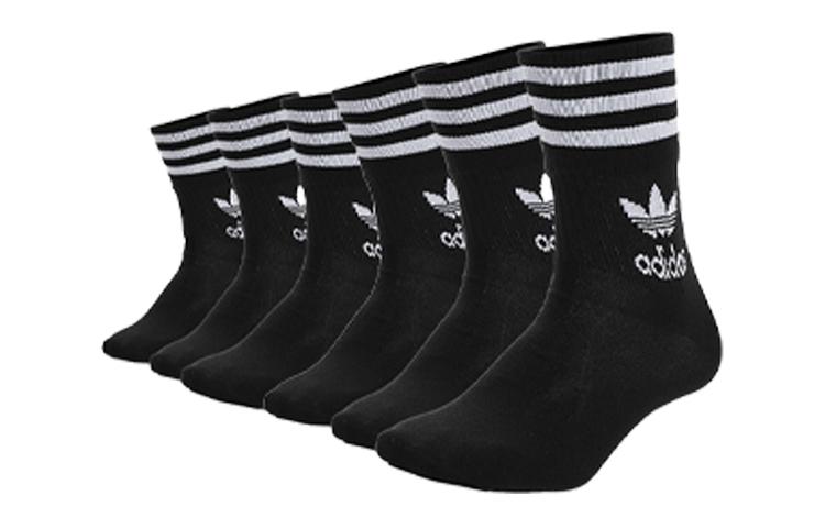 Adidas Originals Knee High Socks All Unisex Black Couple s GD3576 20-22