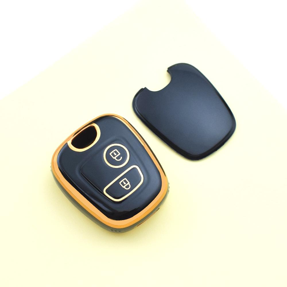 Keyless For Citroen C1 C4 C2 C3 Berlingo Xasara Picasso For Peugeot 107 207 307 407 206 306 406 Remote Car Key Case Cover Fob