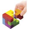 Masudaya Corporation ChaChaCube Colorful Building Blocks Toy for Kids Educational Fun