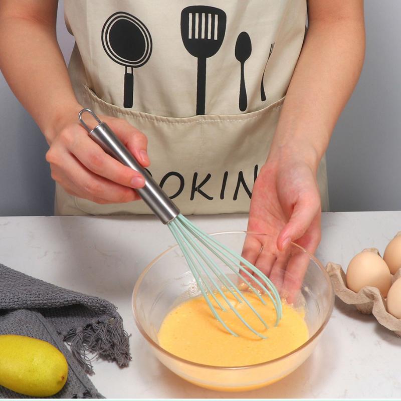 5 unids/set juego de utensilios de cocina utensilios de cocina de silicona juego de herramientas de cocina antiadherentes batidor de huevos espátula utensilios de cocina accesorios para barbacoa herramientas