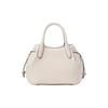 kate spade Dumpling Alphabet Logo Contrast Design Grain Leather Shoulder Crossbody Tote Mini Women's Off-White