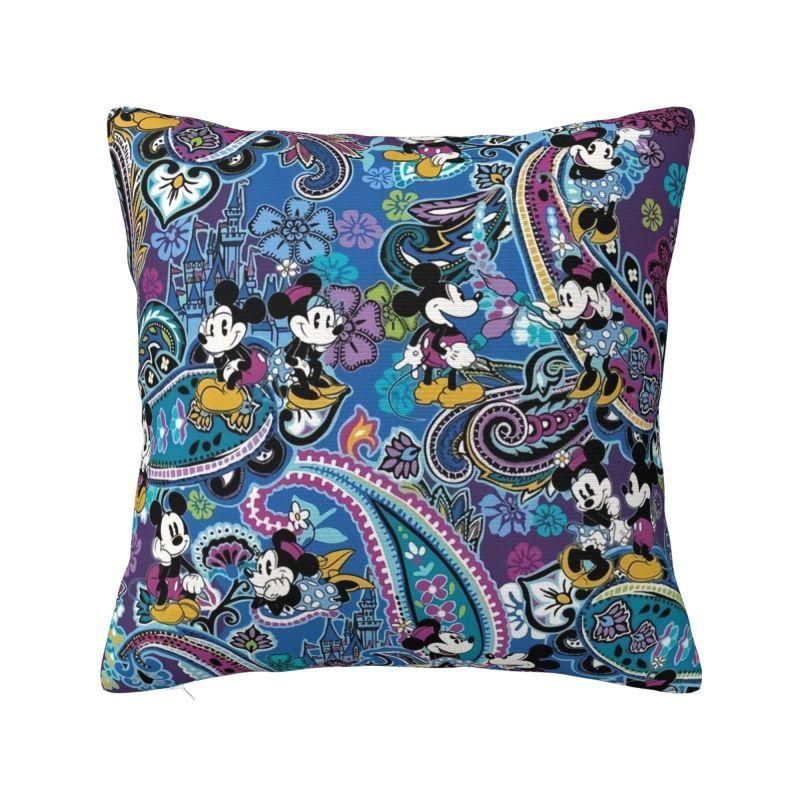 Custom Disney The Mickey Mouse Pillow Decor Home Cartoon Modern Cushion Cover Car Pillowcase