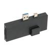 6 In 1 Docking Station For Surface 4K Resolution 5Gbps Speed Hot Swap Storage Card Reader Aluminum