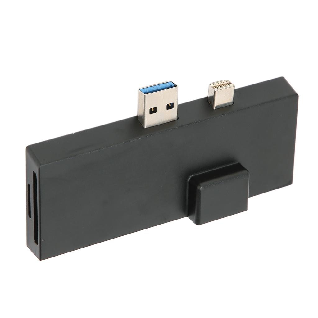 6 In 1 Docking Station For Surface 4K Resolution 5Gbps Speed Hot Swap Storage Card Reader Aluminum