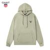 Gant Dünner bestickter Hoodie Pullover für Damen und Herren, Lässiger Sport Lauf Hoodie