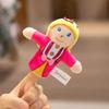 Fairy Tale Hand Puppets: King, Queen, Prince, Princess, Witch, Elf - Perfect for Kindergarten Storytelling.