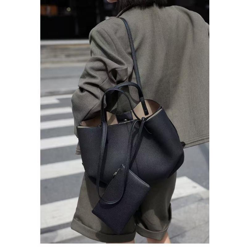 Сумка-крыло, Женская сумка из натуральной кожи, Ретро сумка на предплечье, Вместительная сумка-тоут