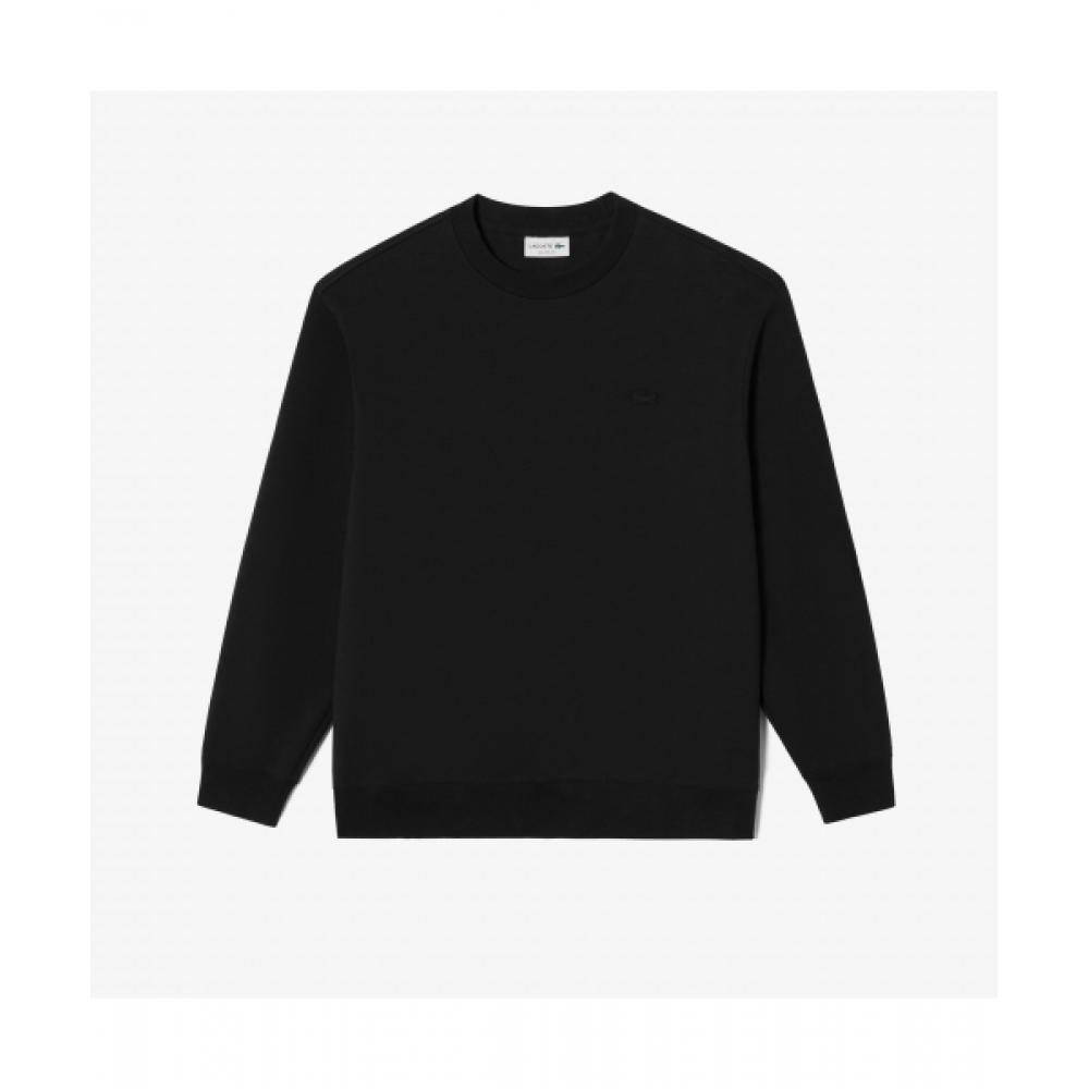 

LacoSTe Men S cuShion Paper Crewneck T ShirT [black] 003