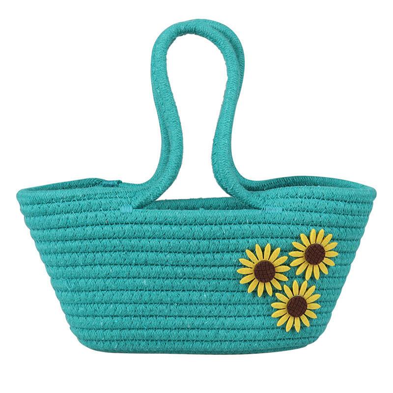 

Stylish Mini Beach Bag For Kids In Vibrant Colors Perfect For Summer Adventures зелений