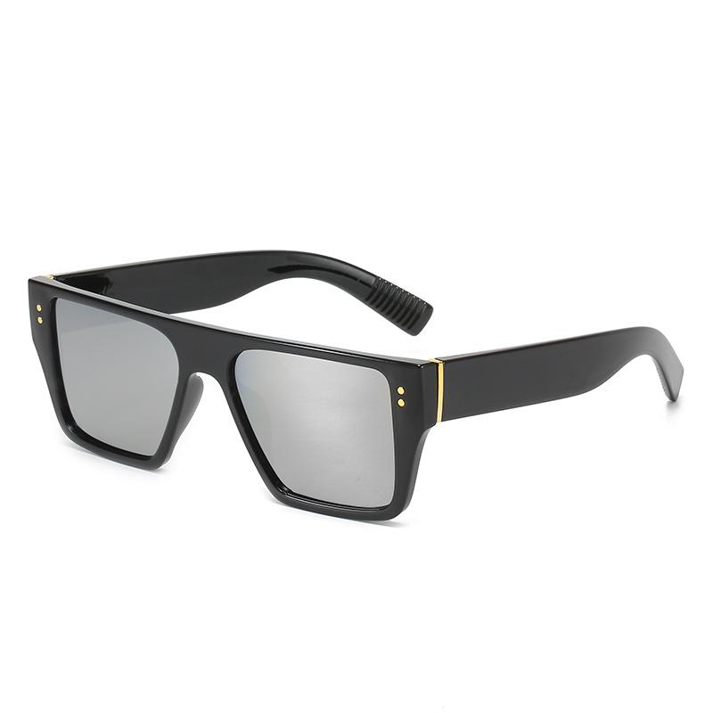 JYL TS Sunglasses Unisex UV Protection Round Rivet 10571 A-13445