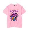 .new K-Pop Demon Hunters Print Tshirt Unisex Casual Short Sleeve T-shirt Women Fashion Mira Rumi Zoey Graphic Print Tops Tees
