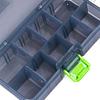 Fishing Tackle Box Waterproof Fishing Baits Organizers Protective Box Fishing Storage Lure Box with Adjustable Dividers